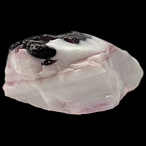 Amethyst‎ Pink Milk Glass Art Glass Cullet Glowing Manganese Slag Glass #5GL22 - Picture 4 of 7